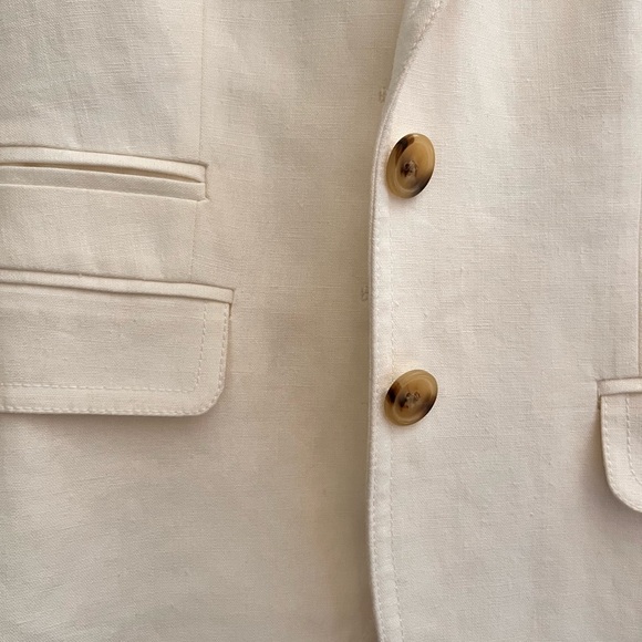 J Crew Schoolboy Blazer in 100% Linen size 2 - Picture 3 of 7
